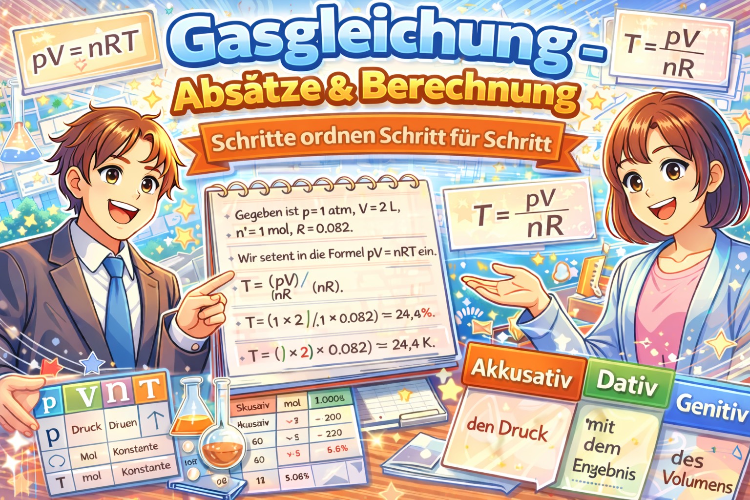 How I Learned the Gas Equation Step by Step