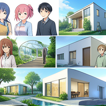 Architecture and modern housing concepts – Grammar: Adjective participles