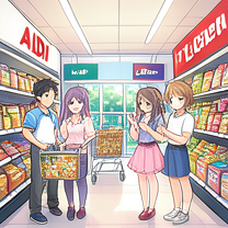 Comparing discount stores like Aldi and Lidl – Grammar: Quantity expressions