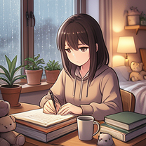 Discussing exams and academic stress
