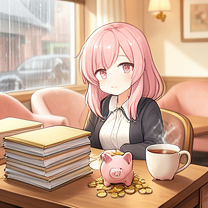 Discussing saving and budgeting