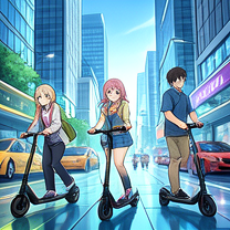 Electric scooters and urban mobility apps – Grammar: Cause-and-effect clauses