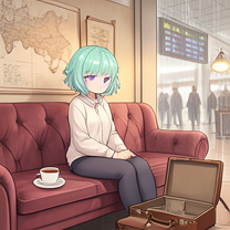 Talking about airport and train station experiences