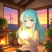 Talking about renewable energy and sustainability