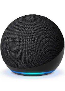 Amazon Echo Dot — Compact Smart Speaker with Alexa in Charcoal (Latest Generation)