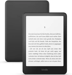 Amazon Kindle Paperwhite (16 GB) – Our fastest Kindle ever, with new 7″ glare-free display and weeks of battery life – With Ads – black