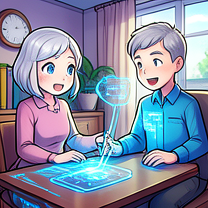 TELC B1.2 Writing: Describe the Benefits of AI for Elderly People