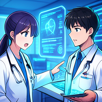 TELC B1.2 Writing: Explain How AI Helps Doctors