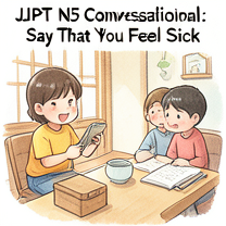 JLPT N5 Conversational: Say That You Feel Sick