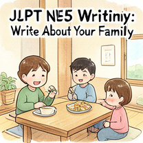 JLPT N5 Writing: Write About Your Family