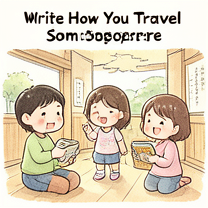 JLPT N5 Writing: Write How You Travel Somewhere