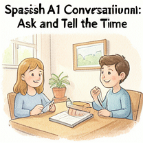 Spanish A1 Conversational: Ask and Tell the Time