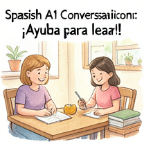 Spanish A1 Conversational: ¡Ayuda para leer!