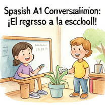 Spanish A1 Conversational: ¡El regreso a la escuela!