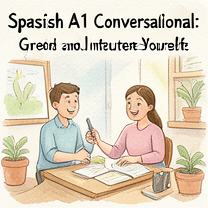 Spanish A1 Conversational: Greet People and Introduce Yourself
