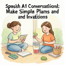 Spanish A1 Conversational: Make Simple Plans and Invitations