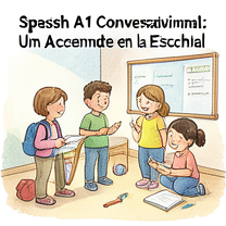 Spanish A1 Conversational: Un Accidente en la Escuela