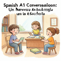 Spanish A1 Conversational: Un Nuevo Amigo en la Escuela