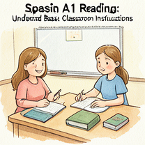Spanish A1 Reading: Understand Basic Classroom Instructions