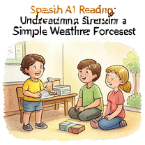 Spanish A1 Reading: Understand a Simple Weather Forecast