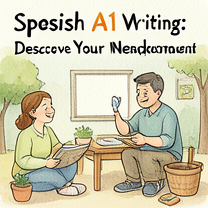 Spanish A1 Writing: Describe Your Neighborhood