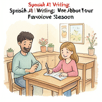Spanish A1 Writing: Write About Your Favorite Season