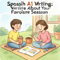 Spanish A1 Writing: Write About Your Favorite Season