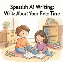 Spanish A1 Writing: Write About Your Free Time