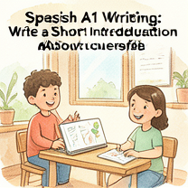 Spanish A1 Writing: Write a Short Introduction About Yourself