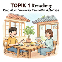 TOPIK 1 Reading: Read About Someone’s Favorite Activities