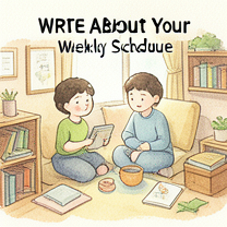 TOPIK 1 Writing: Write About Your Weekly Schedule