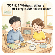 TOPIK 1 Writing: Write a Simple Self-Introduction