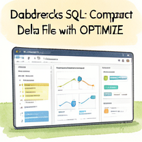 Databricks SQL: Compact Delta Files with OPTIMIZE