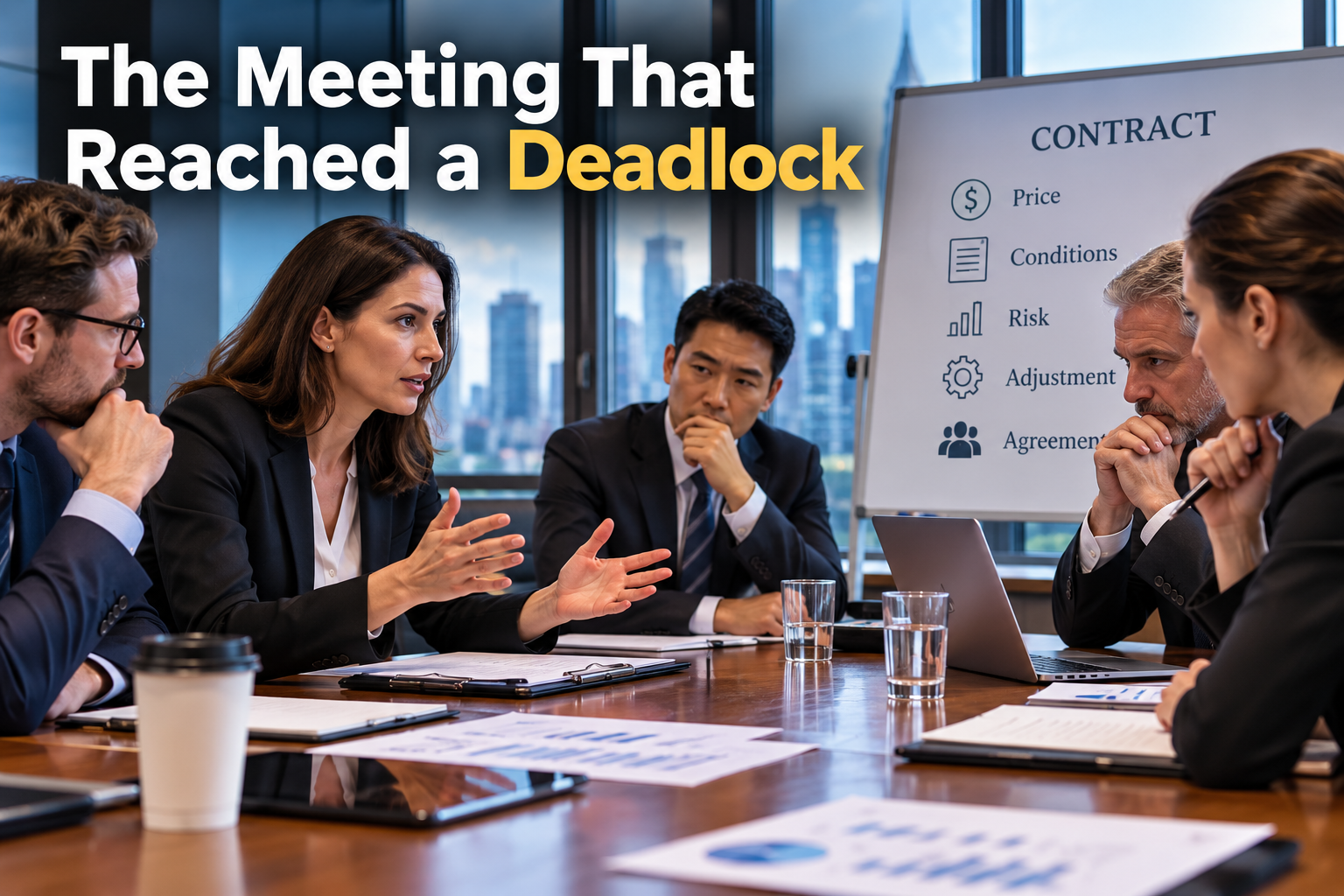 🤝 The Meeting That Reached a Deadlock