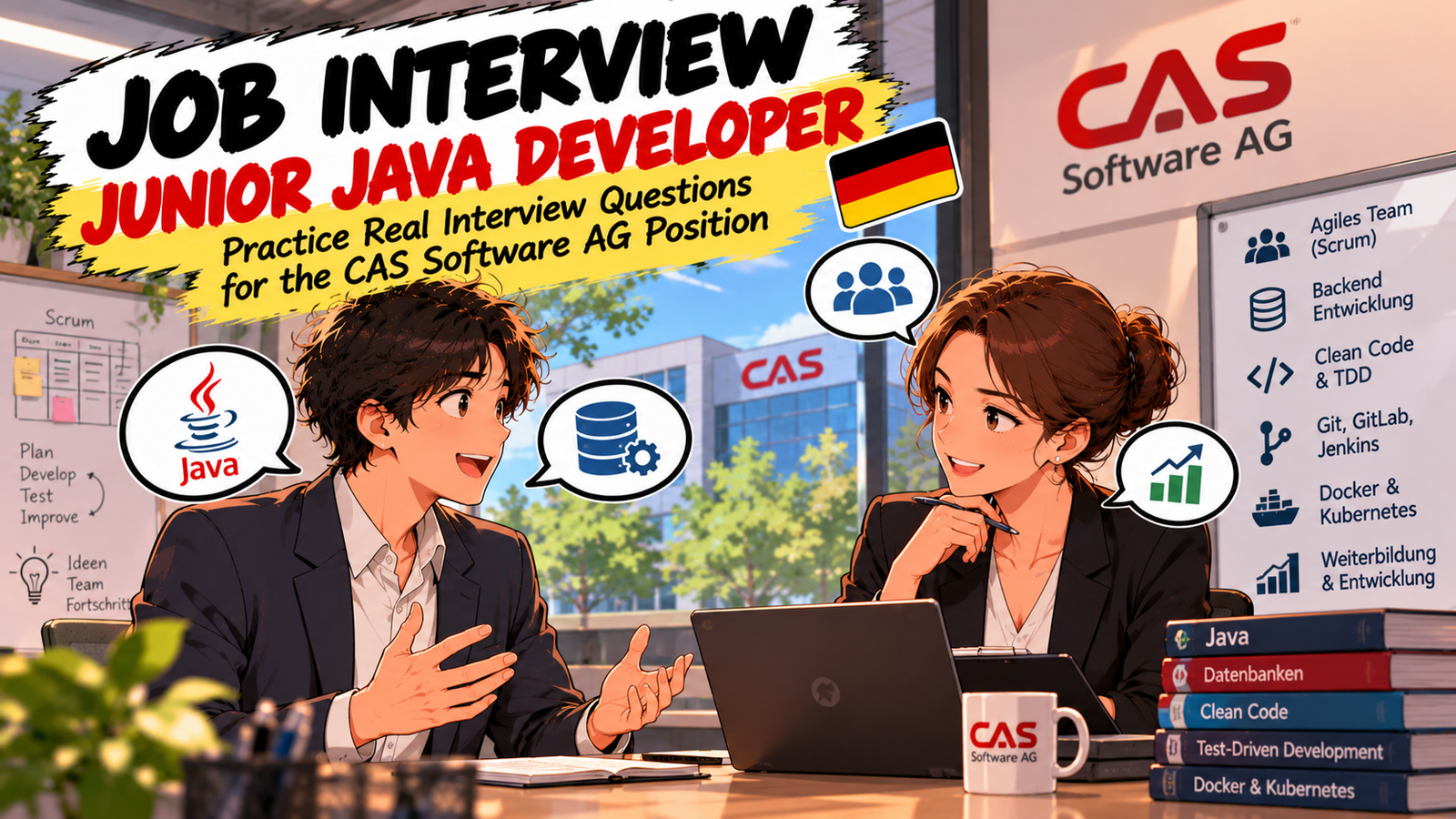 ☕ “Why Should We Hire You as a Junior Java Developer?” — Practicing a German Backend Job Interview
