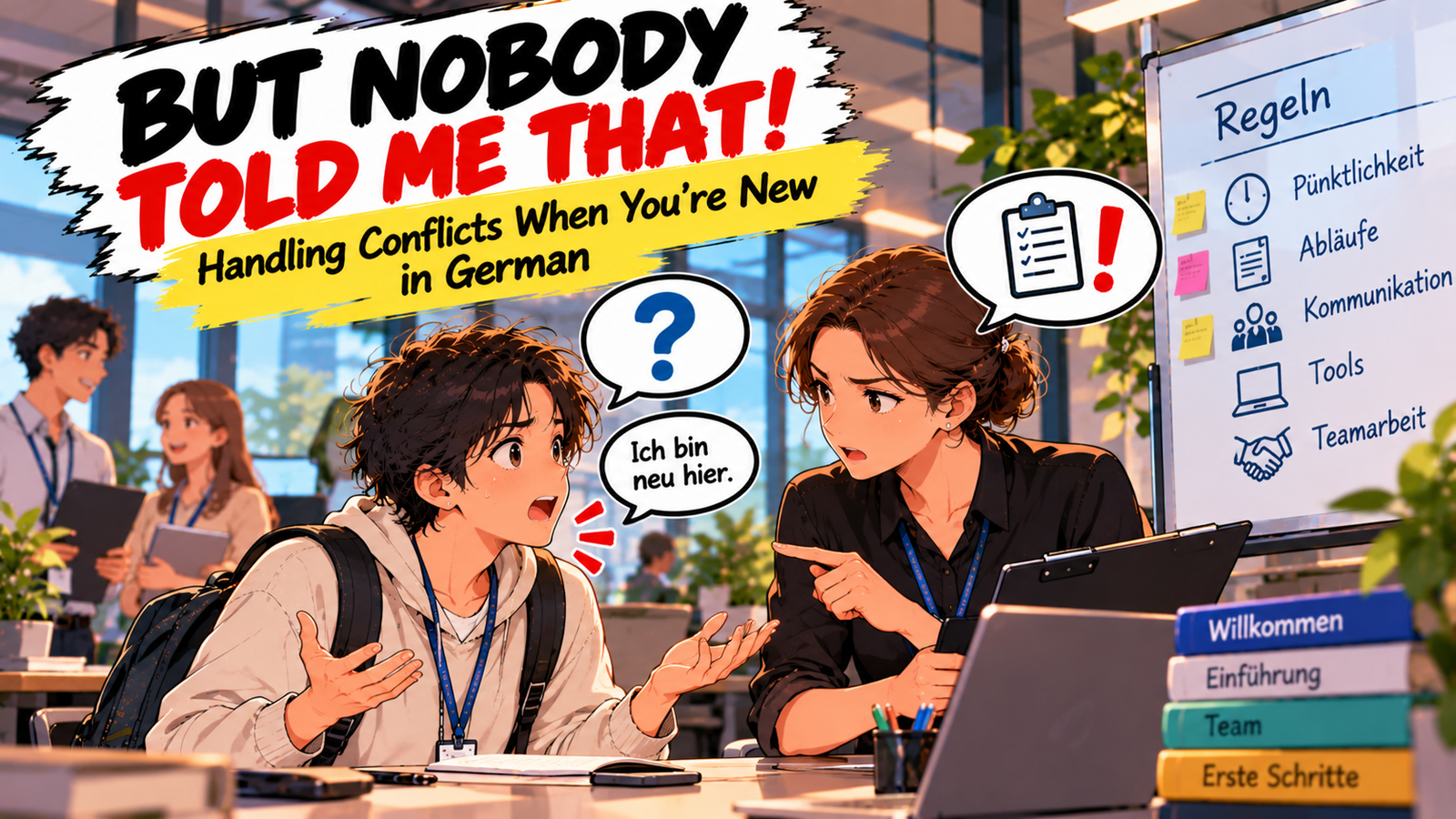 🆕 “But Nobody Told Me That!” — A Conflict When You’re New in German