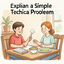 Spanish A2 Speaking: Explain a Simple Technical Problem