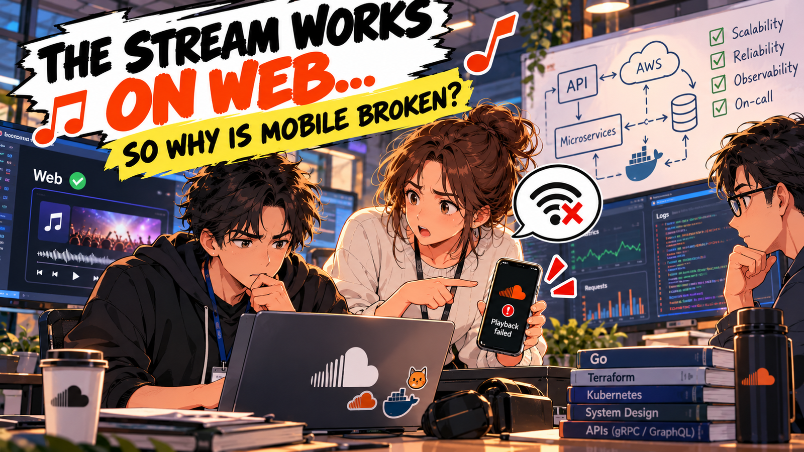 🎧 The Stream Works on Web… So Why Is Mobile Broken?